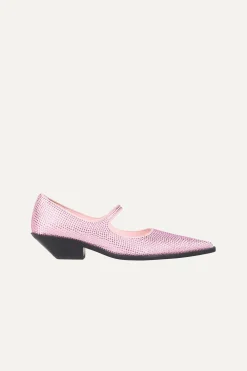 STINE GOYA Crystalized Mary Jane - Pink Discount