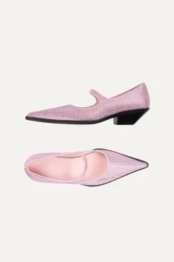 STINE GOYA Crystalized Mary Jane - Pink Discount