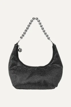STINE GOYA Crystalized Pyramid Pouch - Black Store