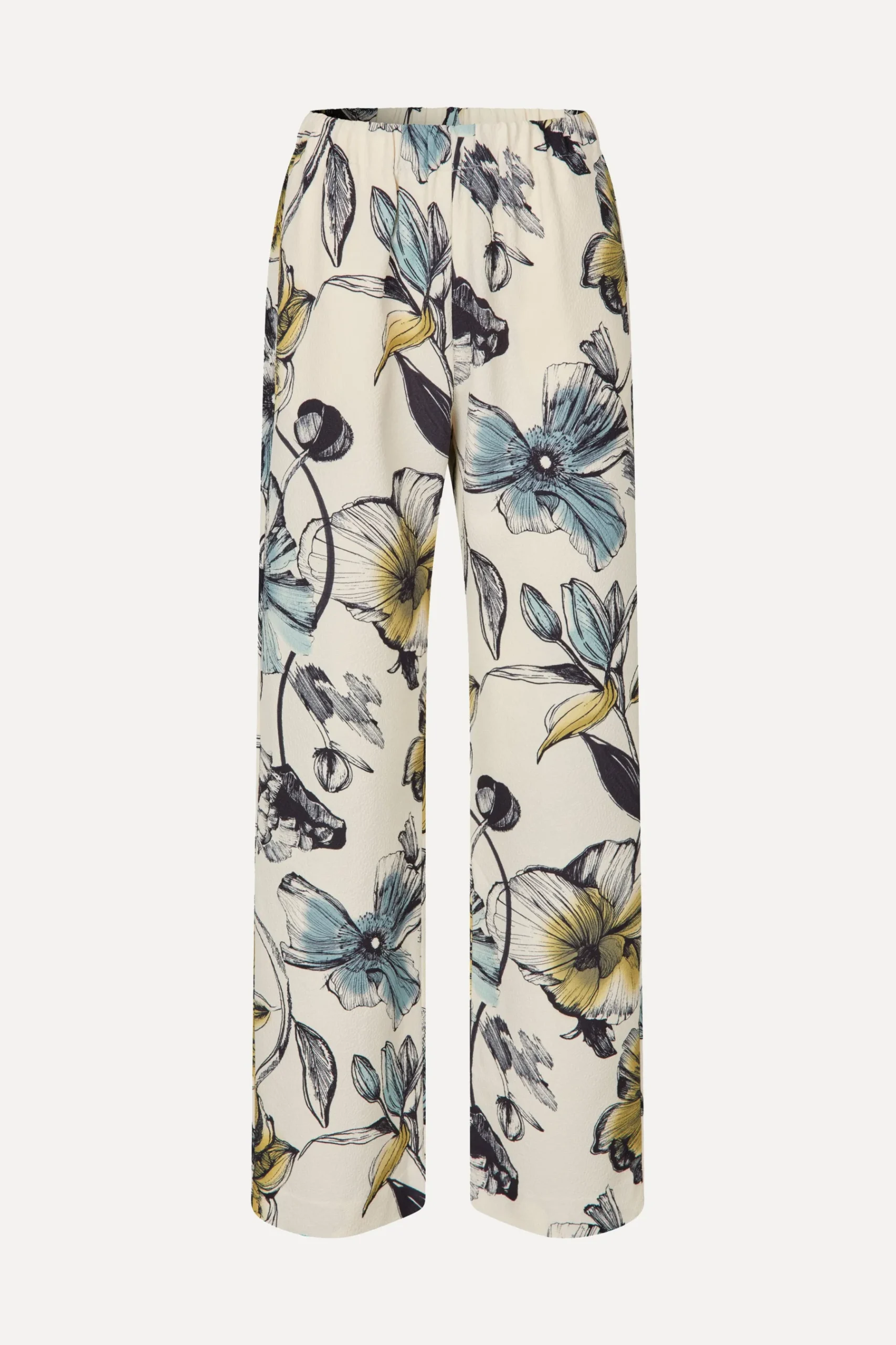 STINE GOYA Elasticated Long Pants - Fine Line Poppies FineLinePoppies Best