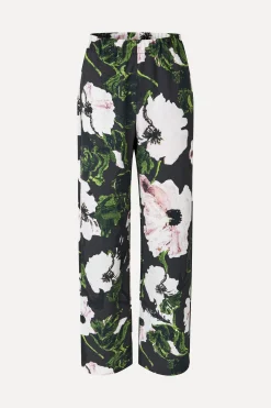 STINE GOYA Elasticated Long Pants - Umber Windflower UmberWindflower Online