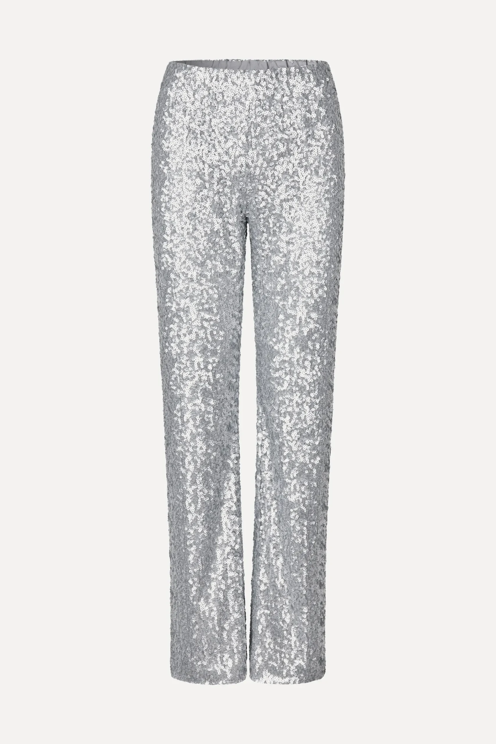 STINE GOYA Elasticated Straight Long Pants - Steel Grey SteelGrey Store
