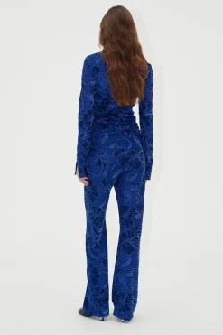 STINE GOYA Elasticated Straight Long Pants - Fine Line Poppies FineLinePoppies Store