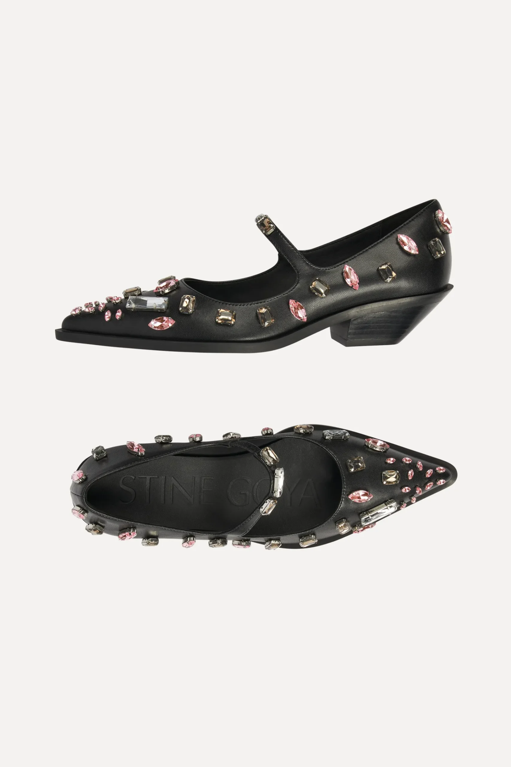 STINE GOYA Embellished Mary Jane - Black Online