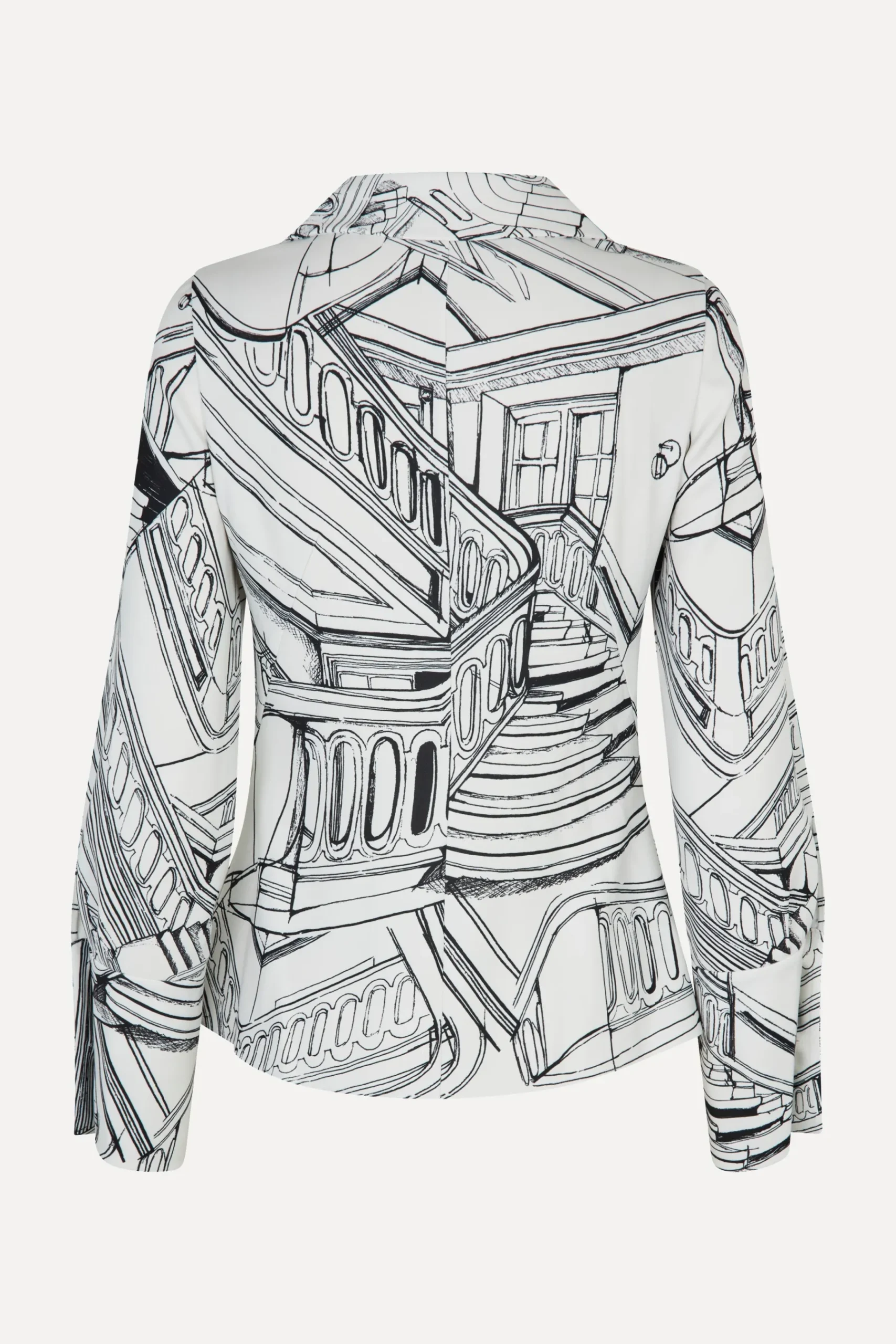 STINE GOYA Fitted Long Sleeve Shirt - Fineline Staircase FinelineStaircase Fashion