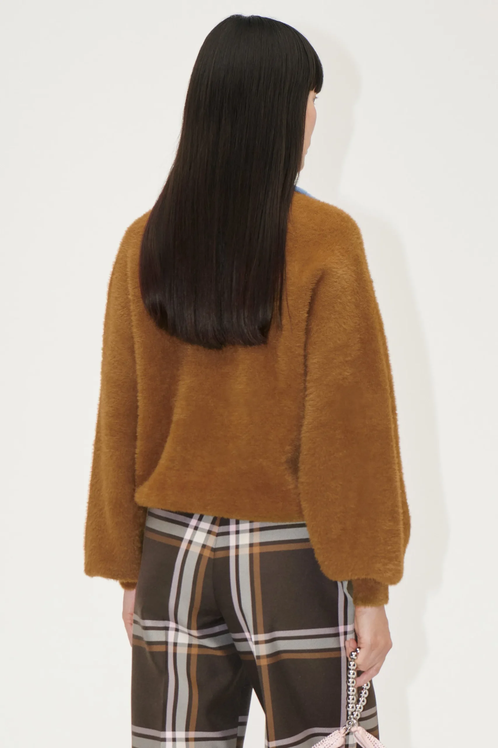 STINE GOYA Knit Polo - Partridge Brown PartridgeBrown Outlet