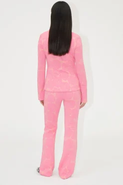 STINE GOYA Long Flared Elasticated Pants - Rose Relief RoseRelief Outlet