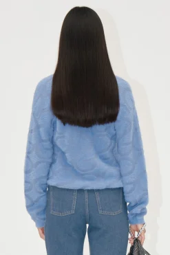 STINE GOYA Long Sleeve Cardigan - Infinity Blue InfinityBlue Hot