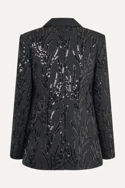 STINE GOYA Long Sleeve Fitted Blazer - Abstract Embellishment AbstractEmbellishment Store