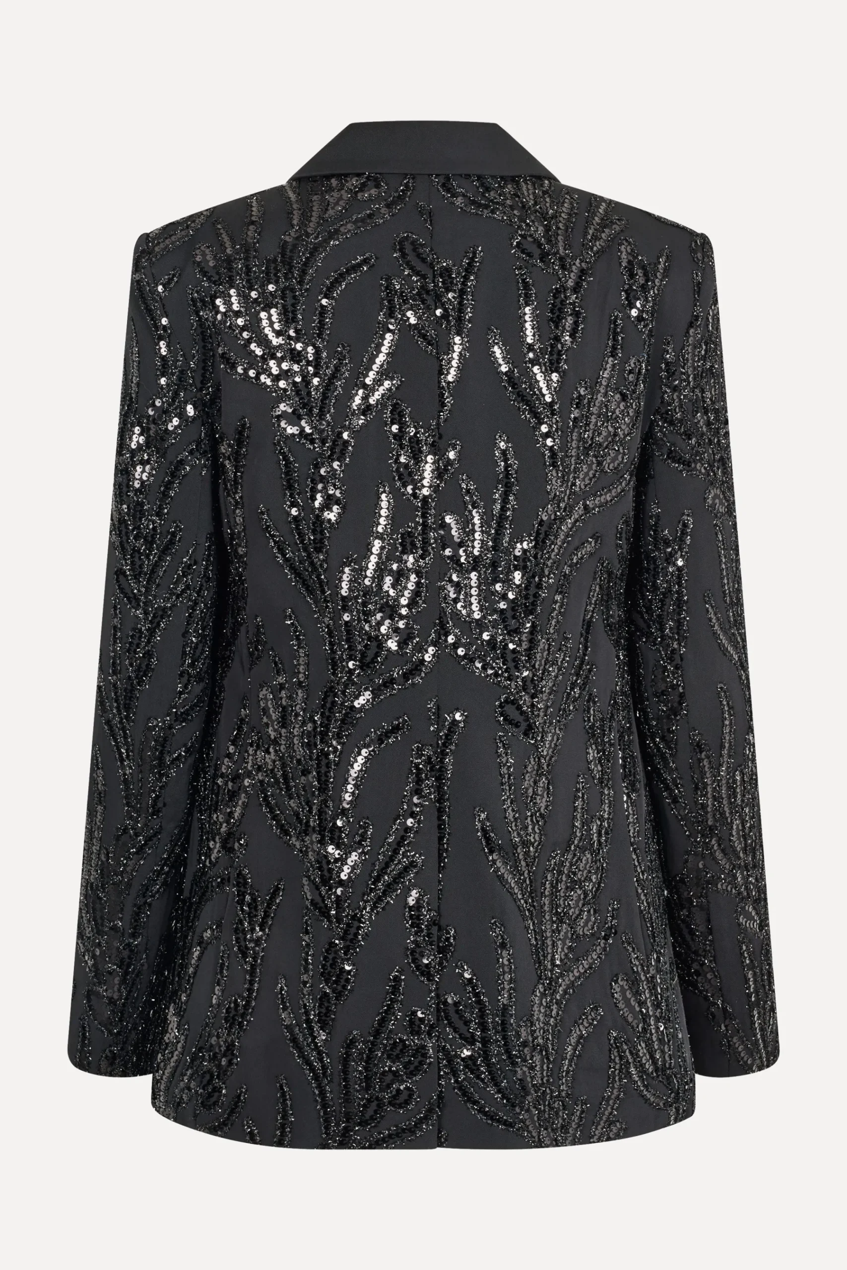 STINE GOYA Long Sleeve Fitted Blazer - Abstract Embellishment AbstractEmbellishment Store