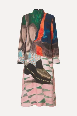 STINE GOYA Long Sleeve Midi Dress - A Step Forward AStepForward Discount
