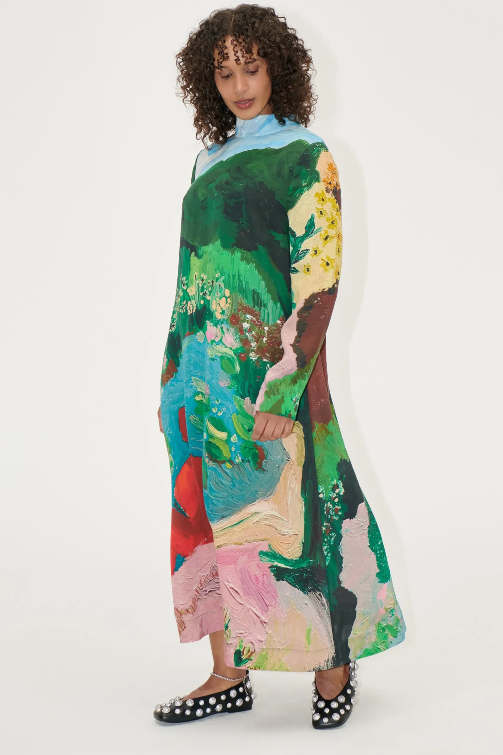 STINE GOYA Long Sleeve Midi Dress - Summer House SummerHouse Hot