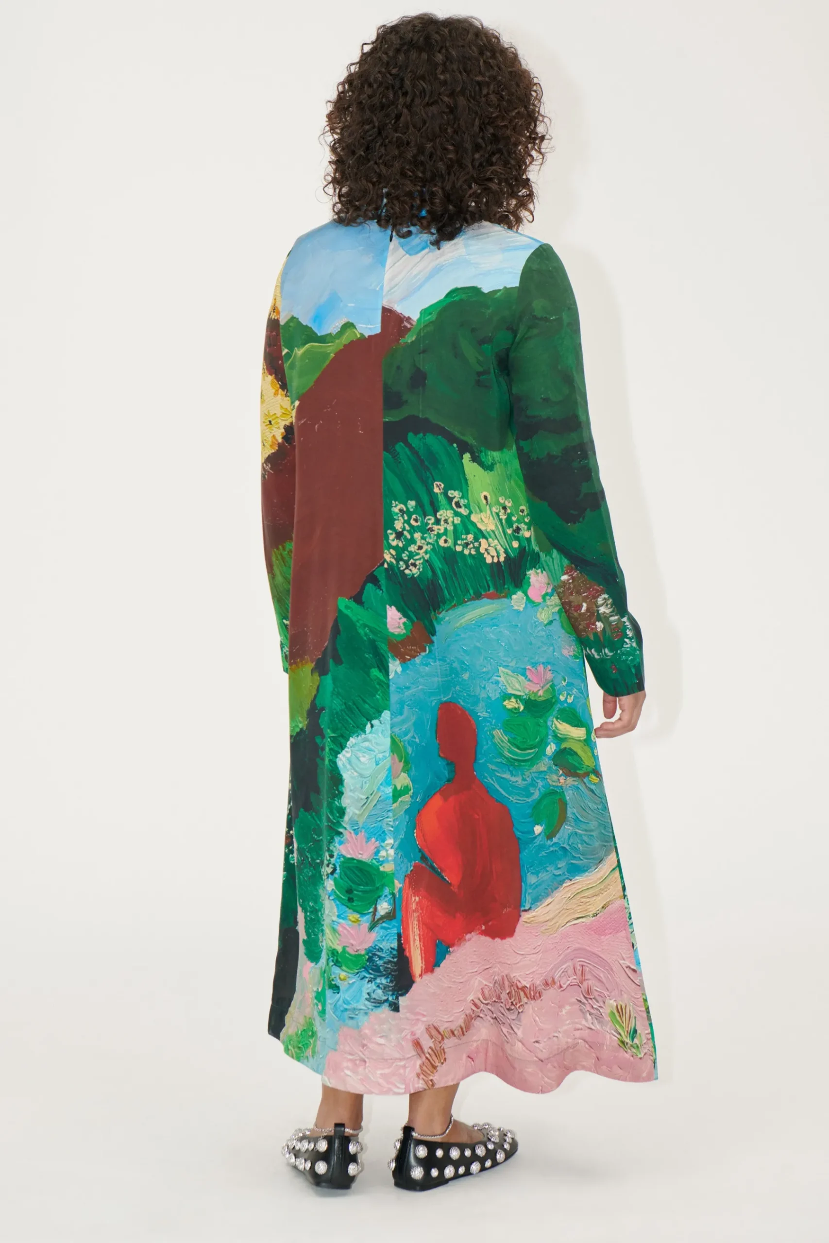 STINE GOYA Long Sleeve Midi Dress - Summer House SummerHouse Hot