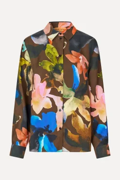 STINE GOYA Long Sleeve Shirt - Aquarelle Garden AquarelleGarden Cheap