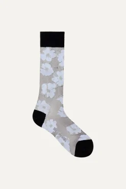 STINE GOYA Long Socks - Anemone Sale