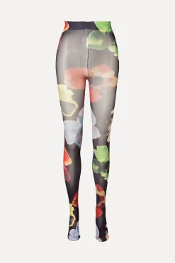 STINE GOYA Nylon Stockings - Watercolor Bloom WatercolorBloom Best Sale