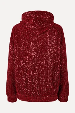 STINE GOYA Oversize Hoodie - Bordeaux Fashion