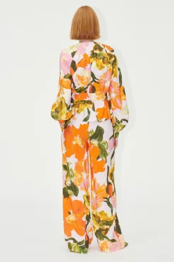 STINE GOYA SGEmi Pants - Summer Day Poppies SummerDayPoppies Flash Sale