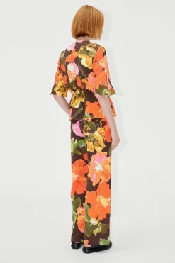STINE GOYA SGFatou Pants - Summer Night Poppies SummerNightPoppies Discount