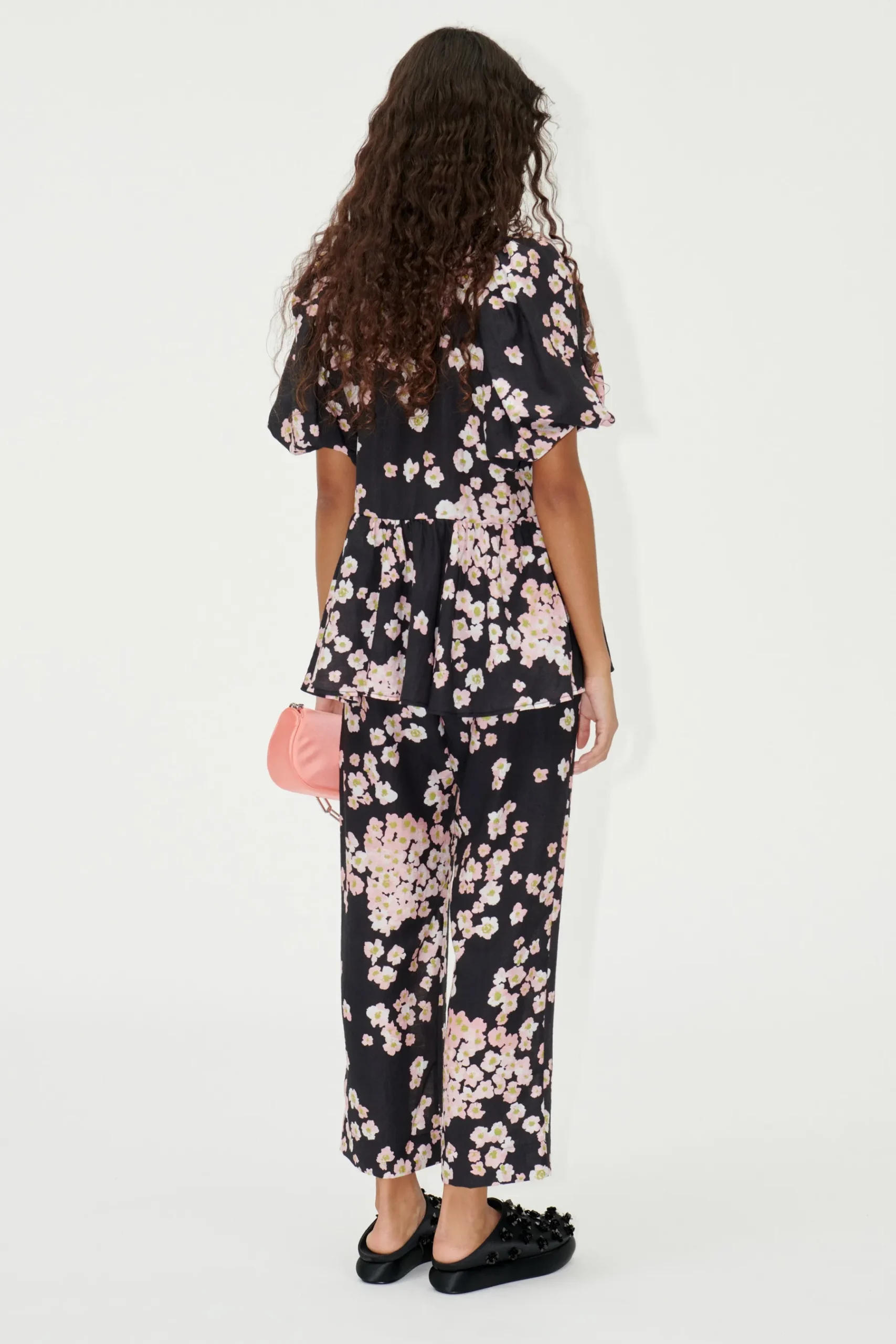 STINE GOYA SGIsra Pants - Pink Ditzy Flowers PinkDitzyFlowers Best Sale