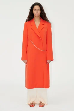 STINE GOYA SGJona Coat - Tangerine Tango TangerineTango Shop
