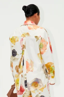 STINE GOYA SGMartina Shirt - Pastel Poppies PastelPoppies Fashion