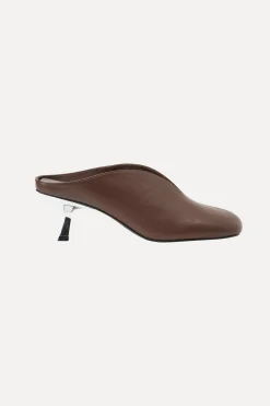 STINE GOYA SGMonaco Heels - Chocolate Discount