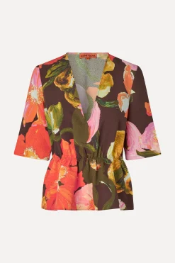 STINE GOYA SGNaica Top - Summer Night Poppies SummerNightPoppies Best