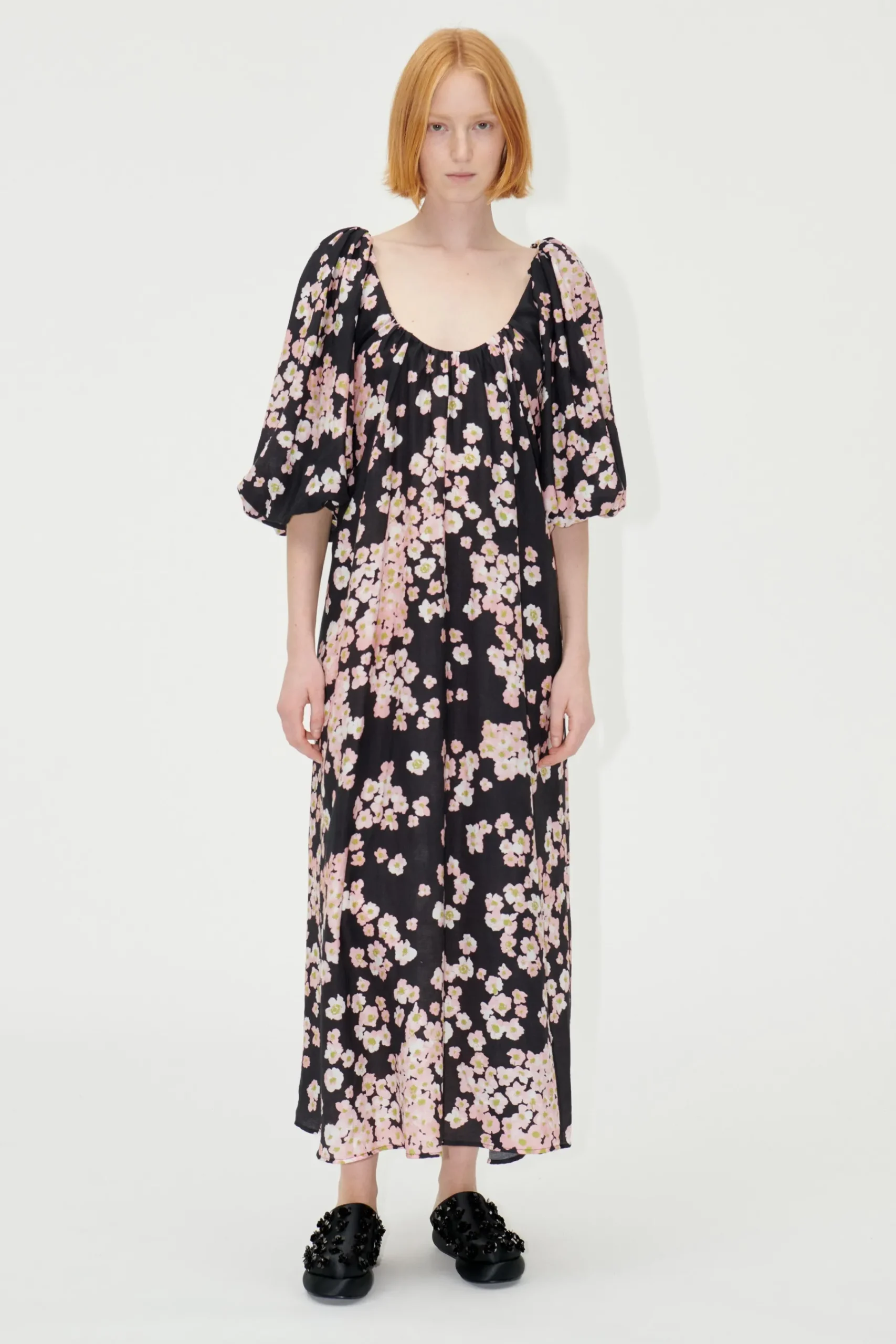 STINE GOYA SGTeresa Dress - Pink Ditzy Flowers PinkDitzyFlowers Online