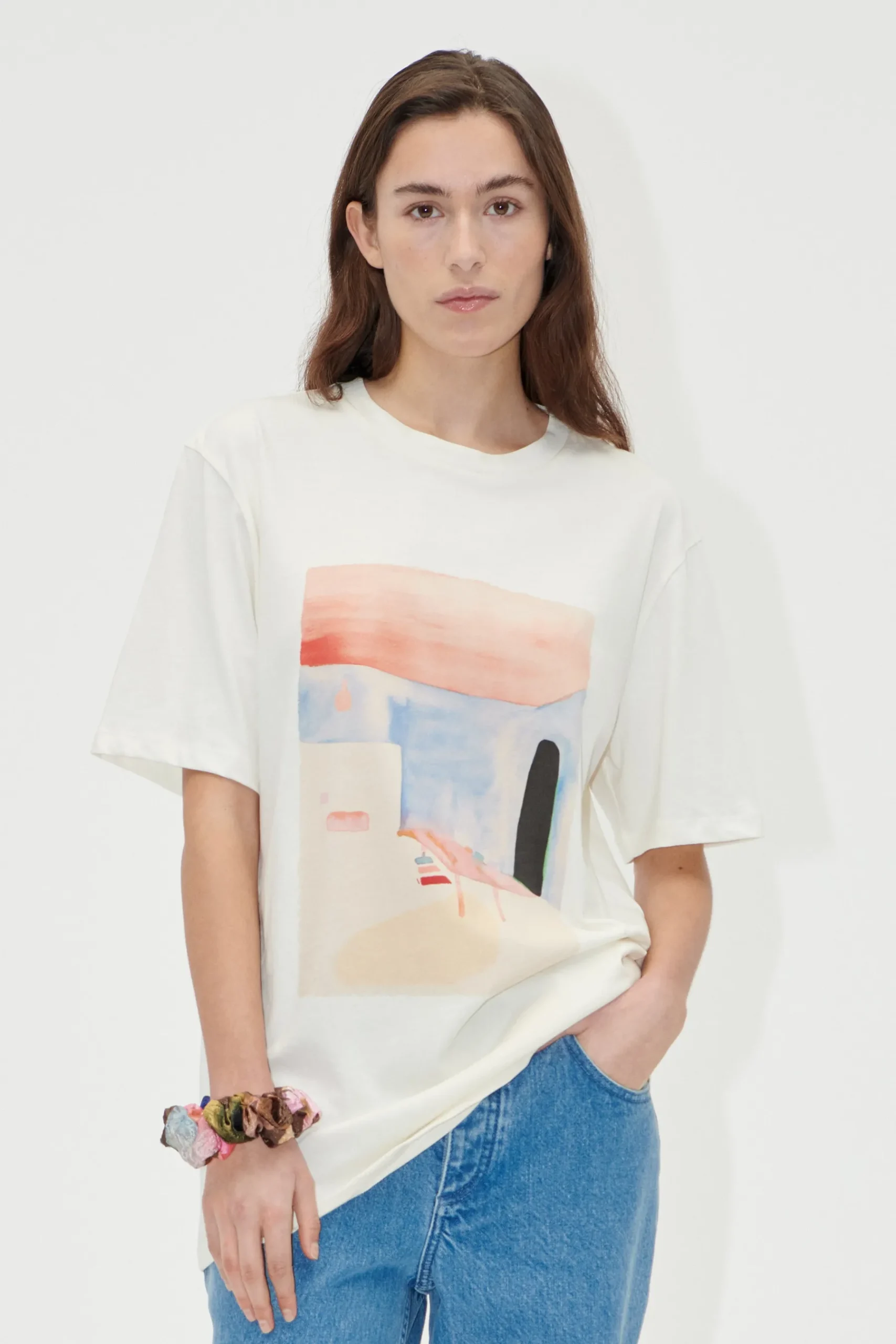 STINE GOYA Short Sleeve T-shirt - Aquarelle Showroom shirt-AquarelleShowroom New