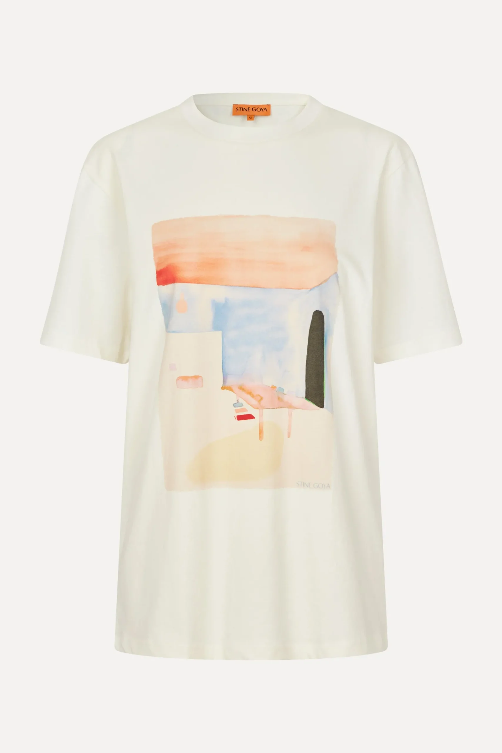 STINE GOYA Short Sleeve T-shirt - Aquarelle Showroom shirt-AquarelleShowroom New