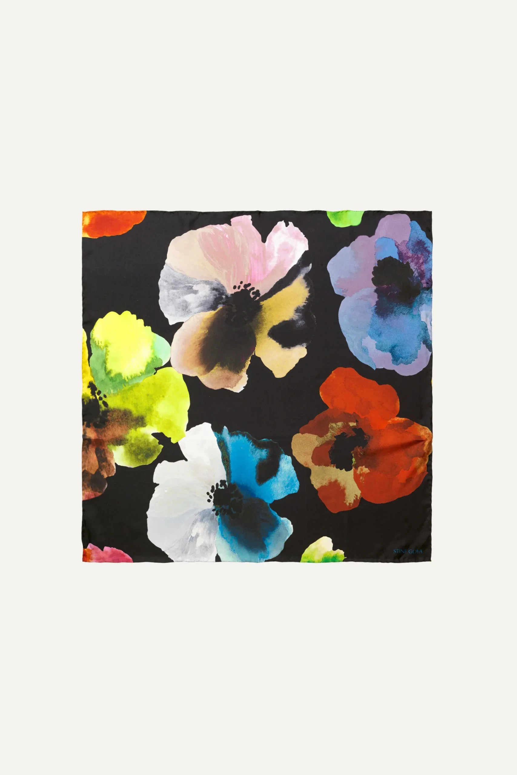 STINE GOYA Small Scarf - Watercolor Bloom WatercolorBloom Hot