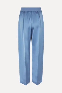 STINE GOYA Wide Leg Long Pants - Infinity Blue InfinityBlue Discount