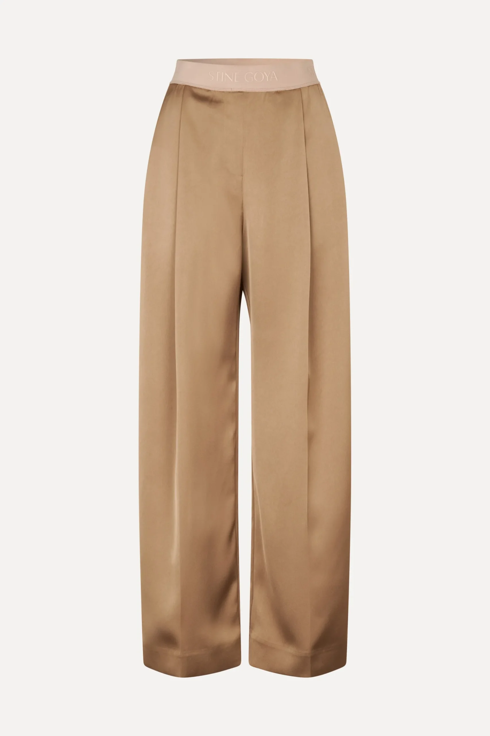 STINE GOYA Wide Leg Long Pants - Tiger's Eye Tiger'sEye Store